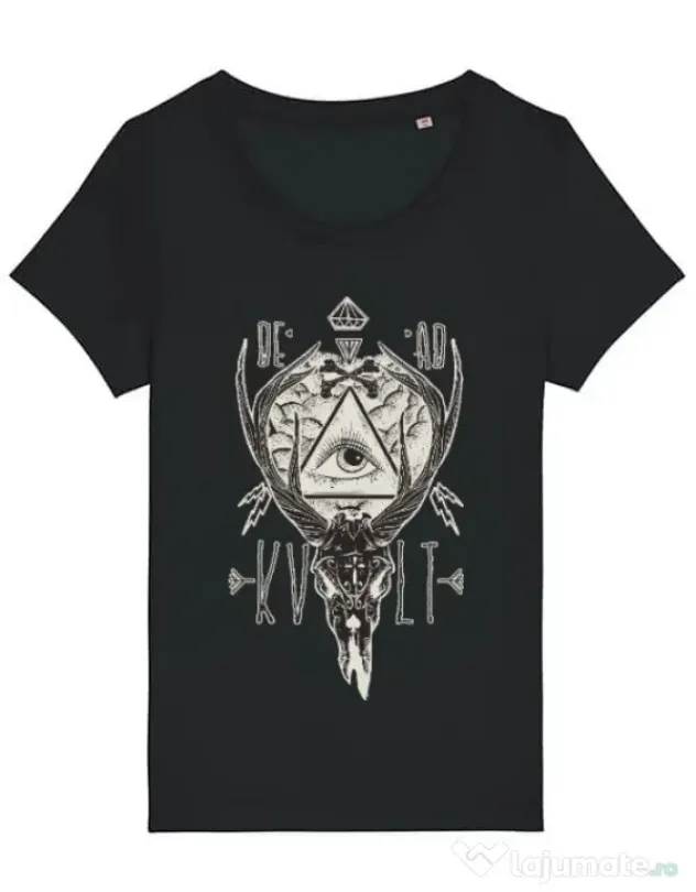 Tricou STANLEY STELLA dama Dead kult Negru