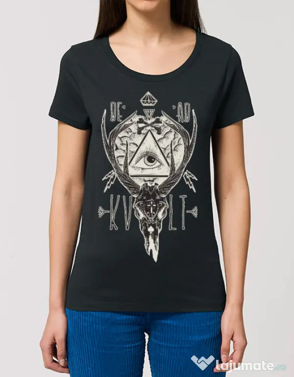 Tricou STANLEY STELLA dama Dead kult Negru