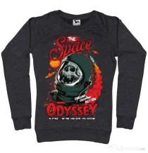 Bluza ADLER dama The space odyssey Negru melanj