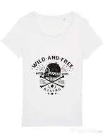 Tricou STANLEY STELLA dama Wild and free Alb