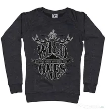 Bluza ADLER dama The Wild Ones Negru melanj