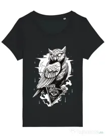 Tricou STANLEY STELLA dama Owl Negru