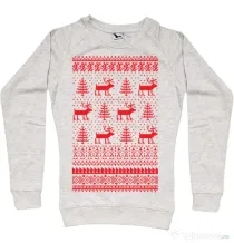 Bluza ADLER dama Reindeers Migdala melanj