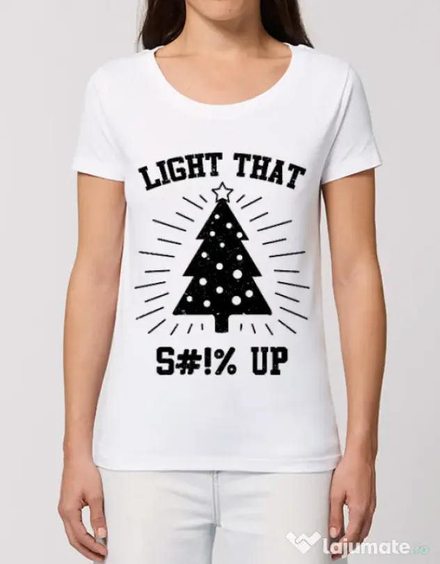 Tricou STANLEY STELLA dama Light that up Alb