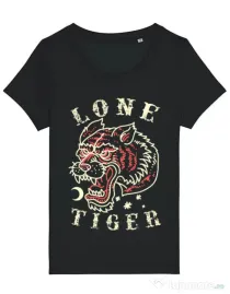 Tricou STANLEY STELLA dama Lone tiger Negru