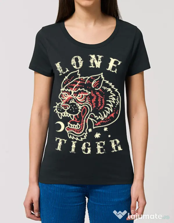 Tricou STANLEY STELLA dama Lone tiger Negru
