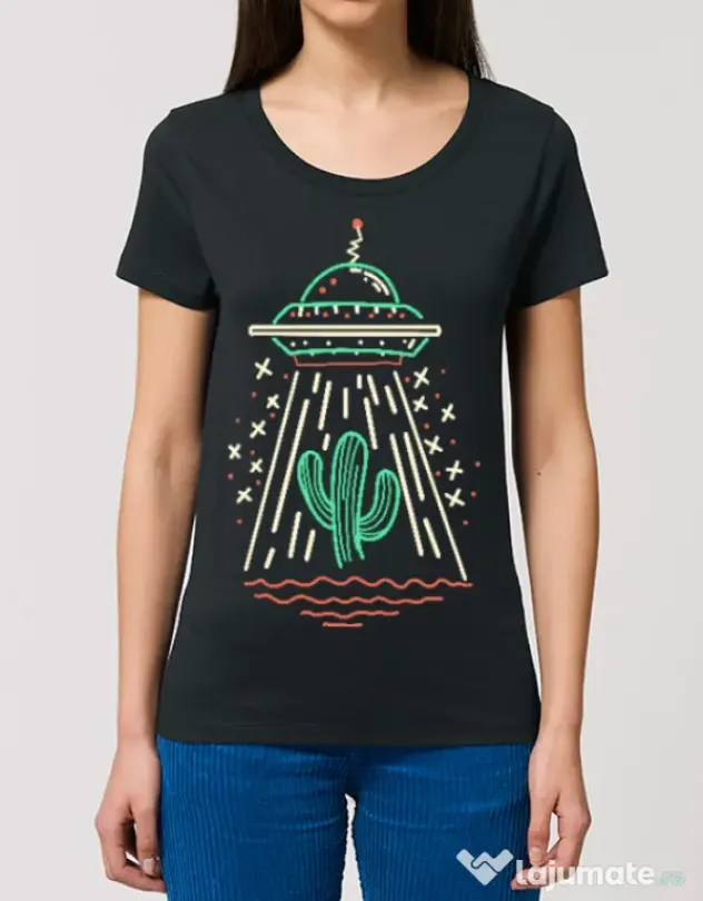 Tricou STANLEY STELLA dama UFO Negru