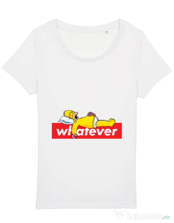 Tricou STANLEY STELLA dama Whatever Alb