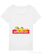 Tricou STANLEY STELLA dama Whatever Alb