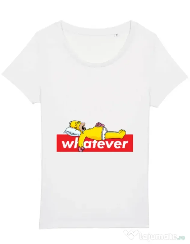 Tricou STANLEY STELLA dama Whatever Alb