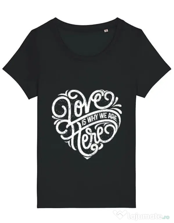 Tricou STANLEY STELLA dama Love Negru