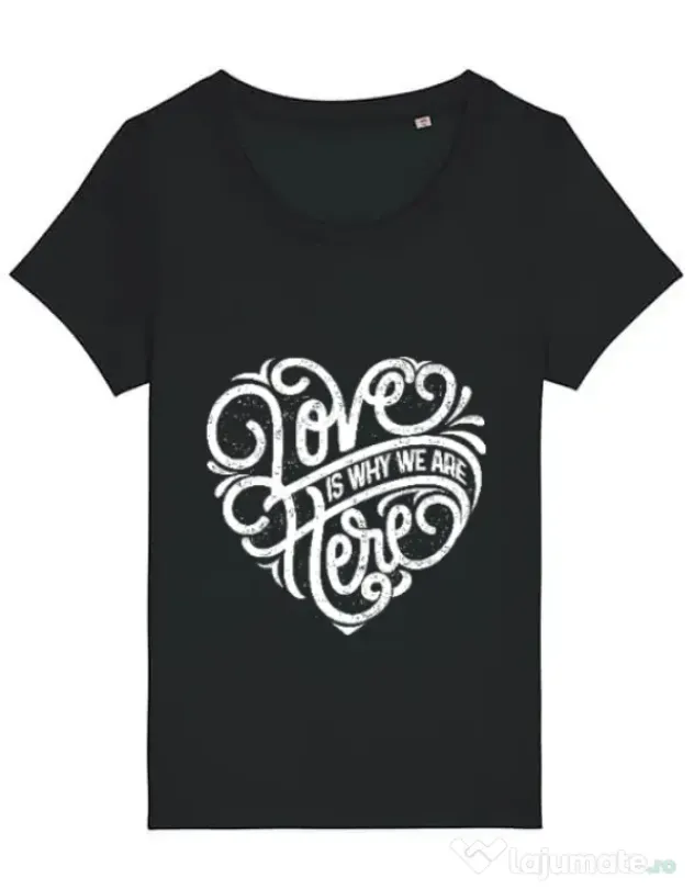 Tricou STANLEY STELLA dama Love Negru