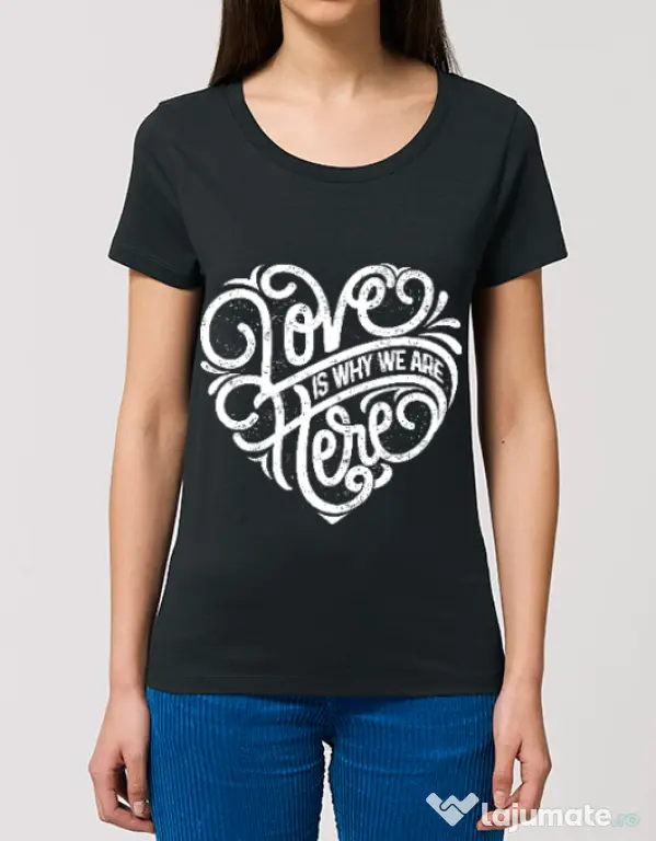 Tricou STANLEY STELLA dama Love Negru