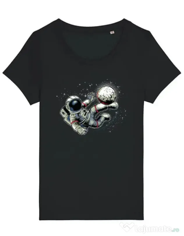 Tricou STANLEY STELLA dama Football kick Negru