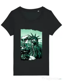 Tricou STANLEY STELLA dama Save the liberty Negru