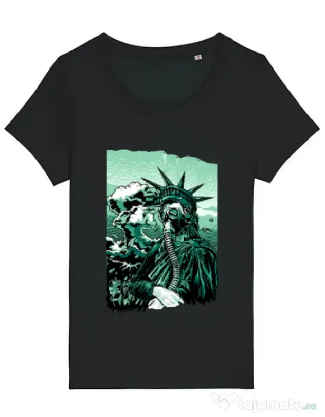 Tricou STANLEY STELLA dama Save the liberty Negru