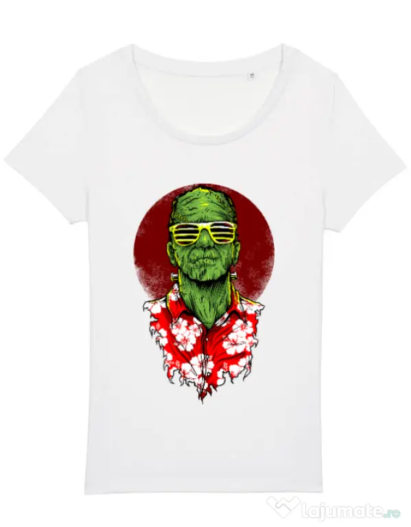 Tricou STANLEY STELLA dama Frank holiday Alb