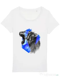 Tricou STANLEY STELLA dama Electro tiger Alb