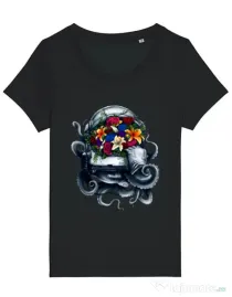 Tricou STANLEY STELLA dama Space bloom Negru