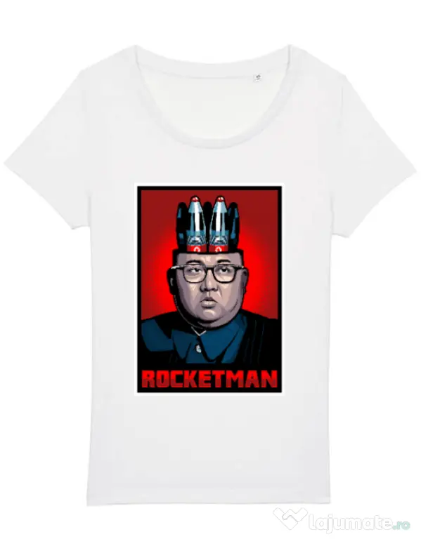Tricou STANLEY STELLA dama Rocketman Alb