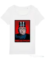 Tricou STANLEY STELLA dama Rocketman Alb