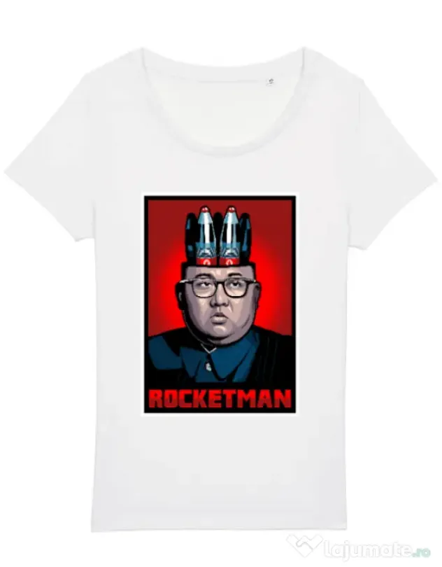 Tricou STANLEY STELLA dama Rocketman Alb
