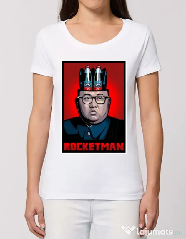 Tricou STANLEY STELLA dama Rocketman Alb