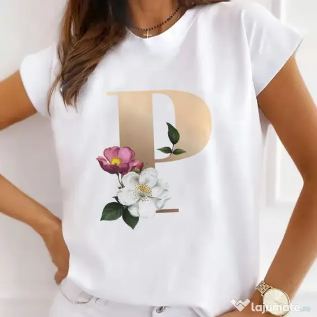Tricou STANLEY STELLA dama Litera "P"