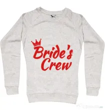 Bluza Petrecerea burlacitelor ADLER Bride's crew Migdala melanj
