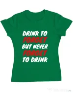 Tricou Burlacite ADLER Drink to forget Verde