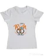 Tricou Burlacite ADLER If you are rich Alb