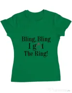 Tricou Mireasa ADLER Bling bling Verde