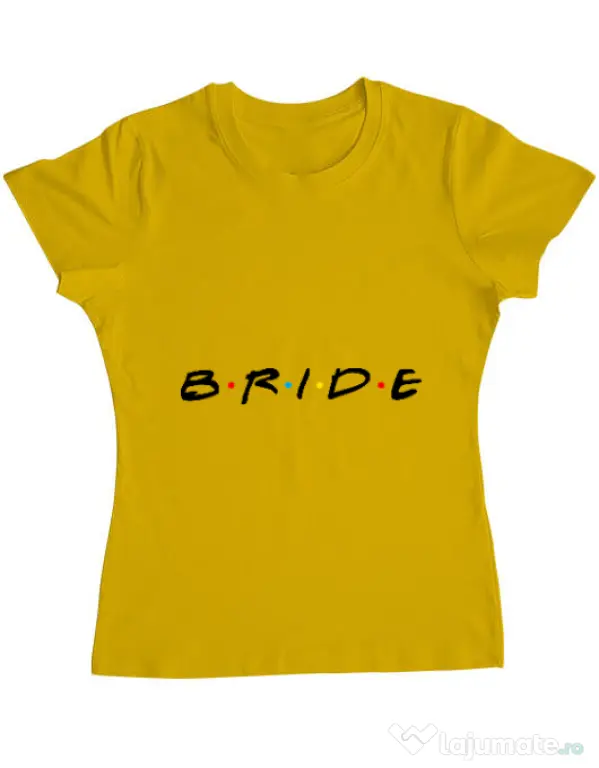 Tricou Mireasa ADLER Bride friends Galben