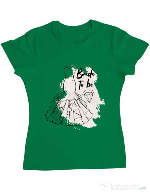 Tricou Mireasa ADLER Bride to be Verde