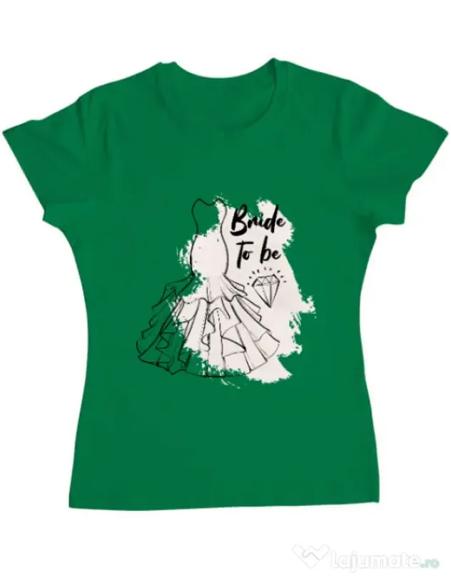 Tricou Mireasa ADLER Bride to be Verde