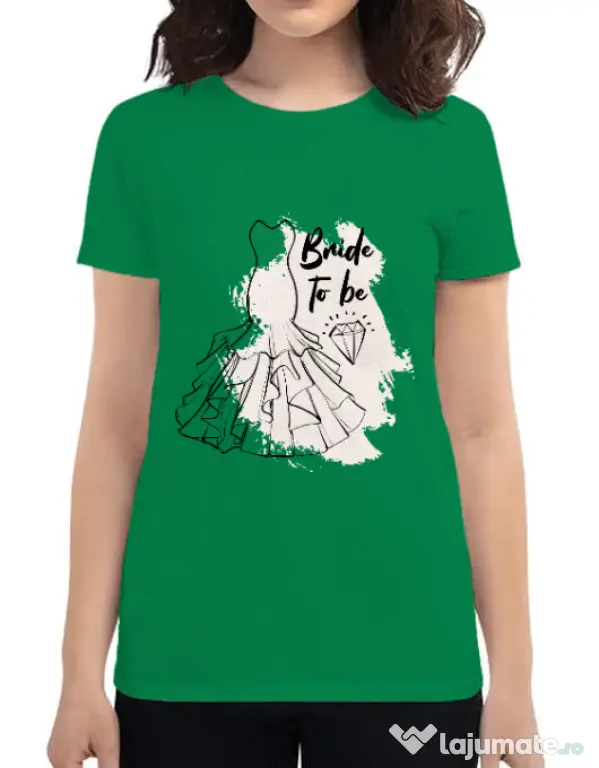 Tricou Mireasa ADLER Bride to be Verde