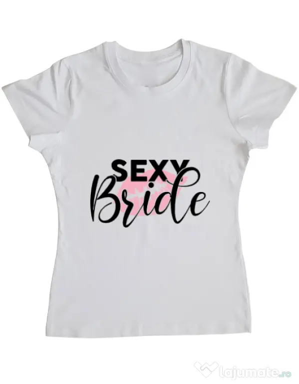 Tricou Mireasa ADLER Sexy bride Alb