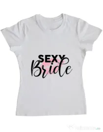 Tricou Mireasa ADLER Sexy bride Alb