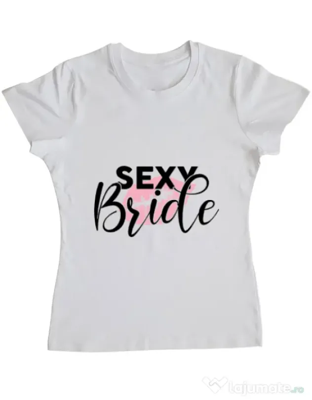 Tricou Mireasa ADLER Sexy bride Alb