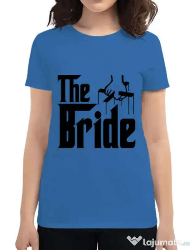 Tricou Mireasa ADLER The bride Albastru azuriu