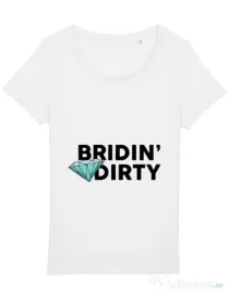 Tricou Mireasa STANLEY STELLA Bridin dirty Alb