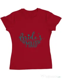Tricou Petrecerea burlacitelor ADLER Brides maid Rosu