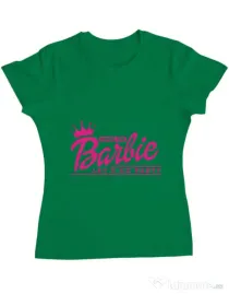 Tricou Petrecerea burlacitelor ADLER Come on Barbie Verde