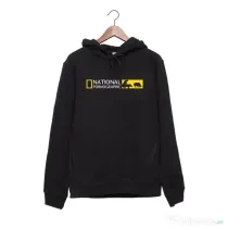 Hanorac personalizat negru unisex National pornographic