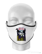 Masca personalizata reutilizabila Cleaning league Glove Alb