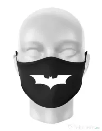 Masca personalizata reutilizabila Dark knight Negru