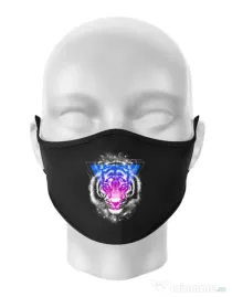 Masca personalizata reutilizabila Galactica Negru