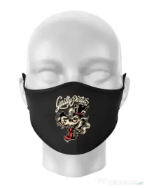 Masca personalizata reutilizabila Guilty parties Negru