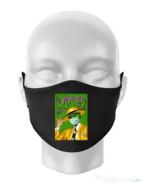 Masca personalizata reutilizabila Masker Negru