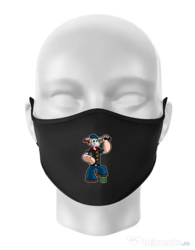 Masca personalizata reutilizabila Sailor Mass Murderer Negru